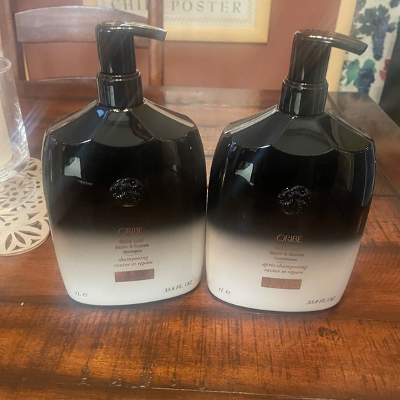 ORIBE Gold Lust Repair and Restore Shampoo and Conditioner SET , 33.8oz/1L ea. - Picture 1 of 4